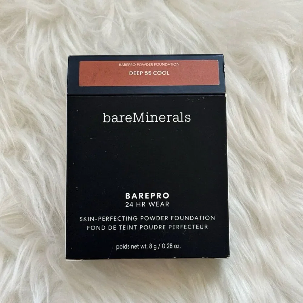 Bare Minerals BarePro Skin Perfecting Powder Foundation Deep 55 Cool